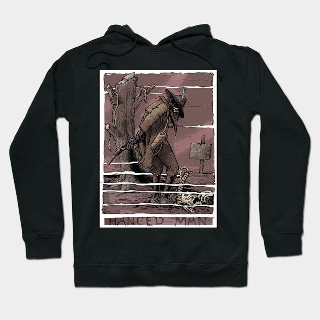 Hanged Man Hoodie by Froobius